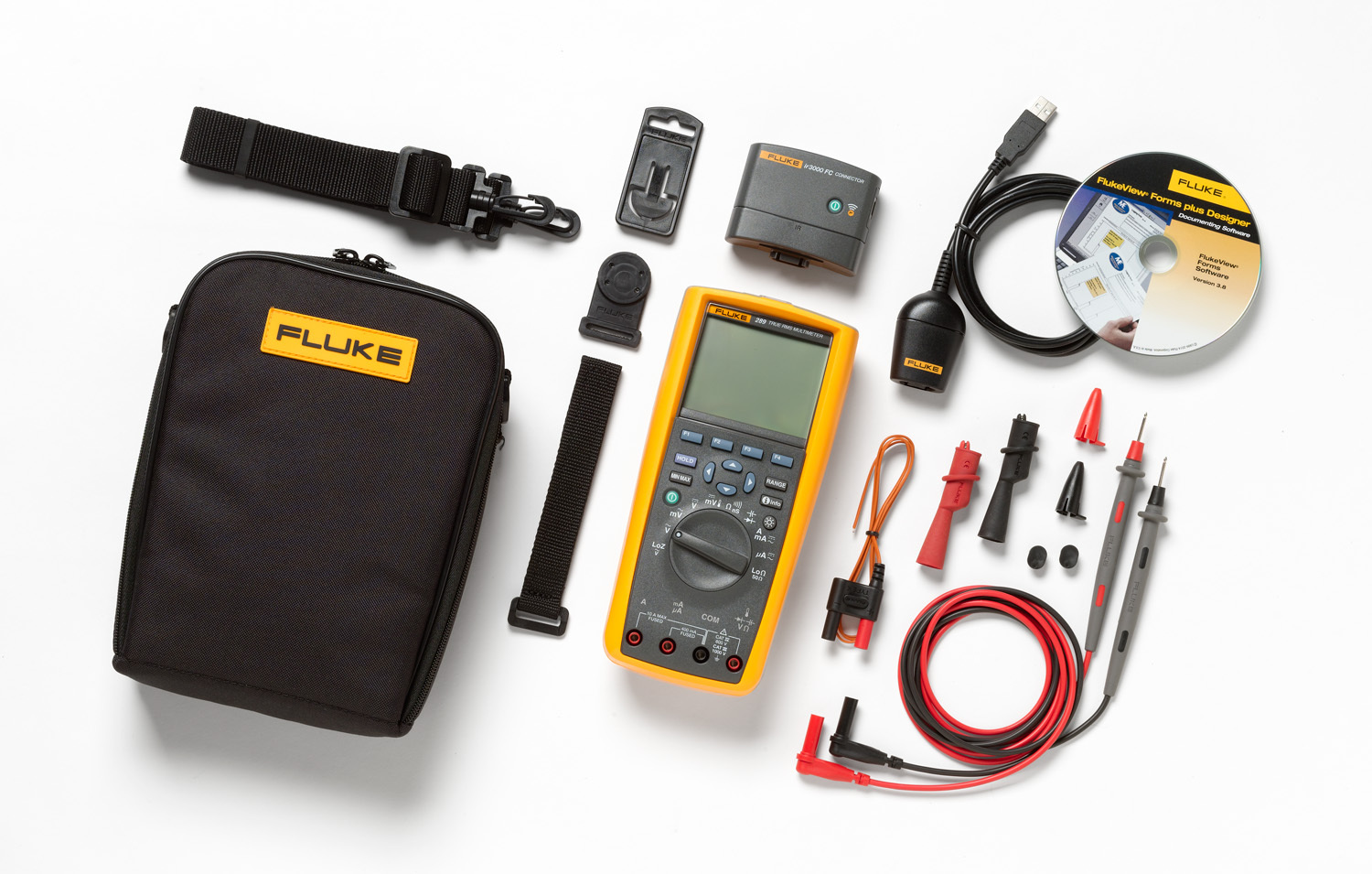 FLK-289/FVF/IR3000 Multimeter Electronic Measuring Probe