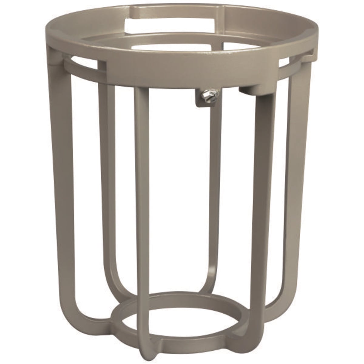 VMAG17 Cylindrical Vaporproof Globe Guard, 7-21/32 in H x 6-3/4 in W x 6-3/4 in D, For Use With V Series Lighting Fixture, Aluminum, Tan