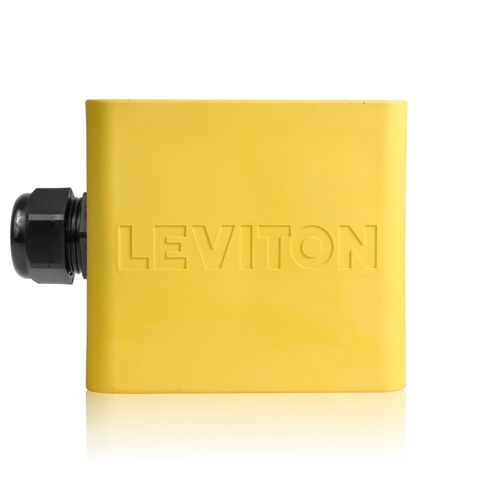 3200-2Y Portable Standard Depth Pendant Style Power Outlet Box, Santoprene TPV, 75.7 cu-in Capacity, 2 Gangs