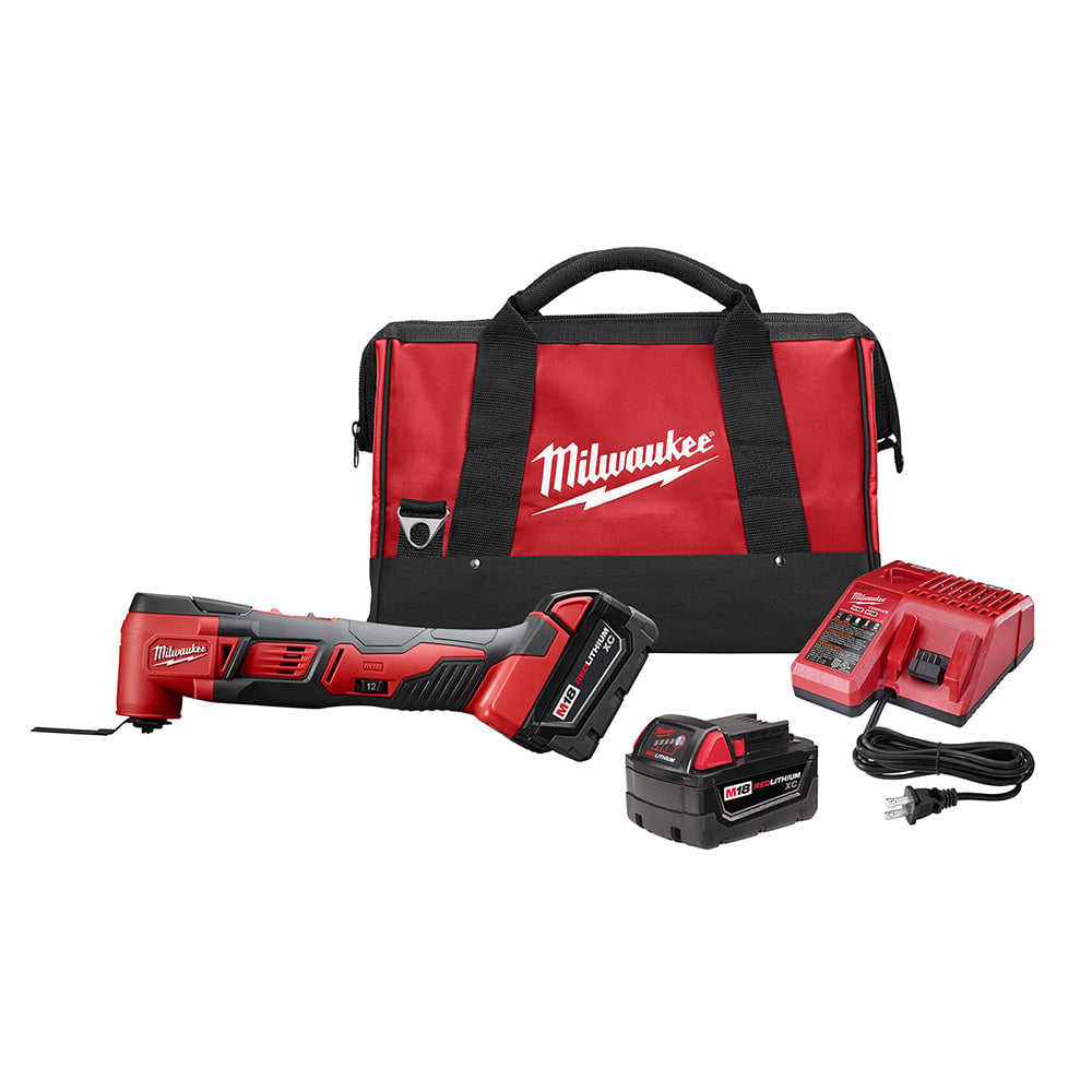 2626-22 M18 Cordless Oscillating Multi-Tool Kit, 11000 to 18000 opm Speed, 18 V DC, Li-Ion Battery, 2 Batteries