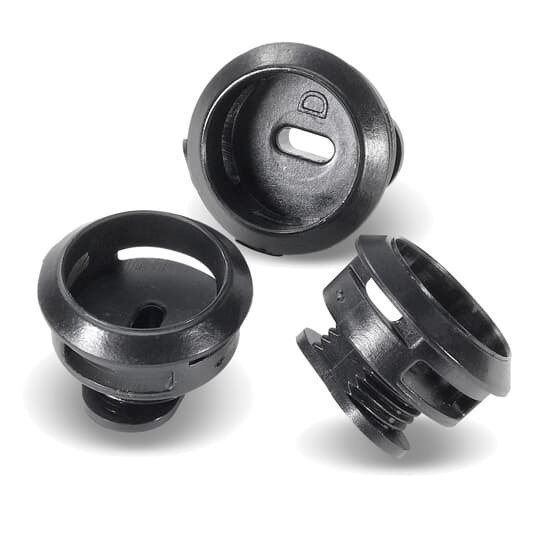 UMC Ty-Duct Universal Mounting Clip, Polycarbonate, Black