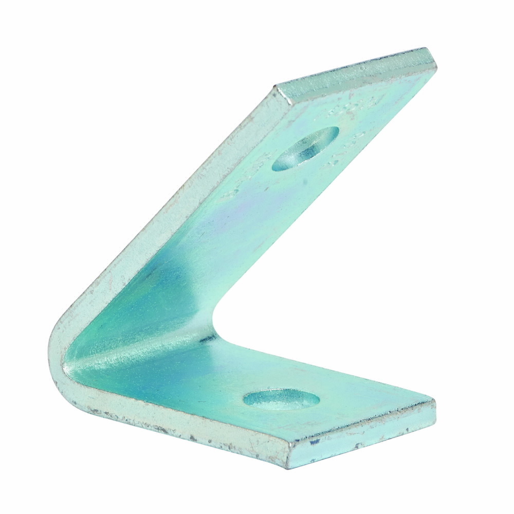 B155SS4 Closed Angle, 2 Holes, 45 deg Bend, 304 Stainless Steel