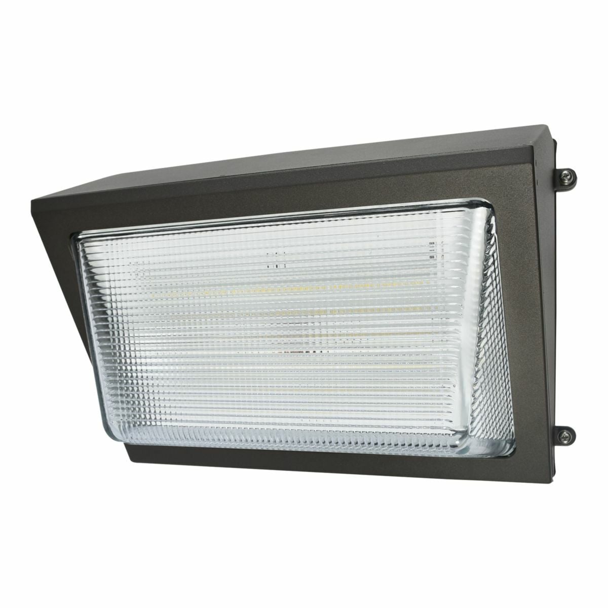 WPMLED25 Lumark WPM Medium Traditional Style Outdoor Wall Pack, LED Lamp, 81 W Fixture, 120 to 277 V AC, Bronze Polyester Powder Coated Housing