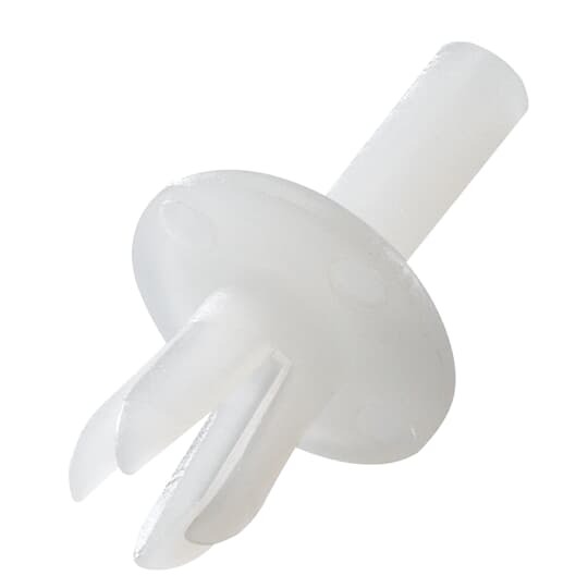 08200M Ty-Duct Wiring Duct Rivet, For Use With Wiring Ducts, 3/16 in Dia Hole, Nylon, White