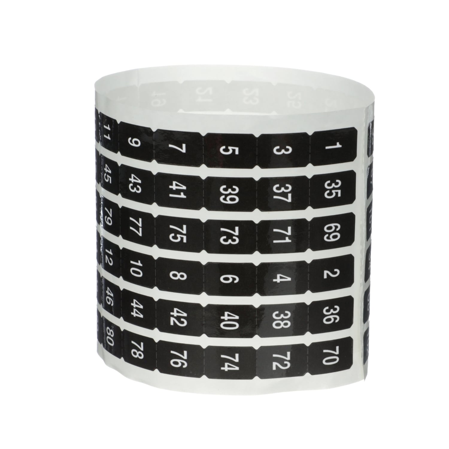 NQ102OE NQ Series Surface Mount Number Strip, For Use With NQ Series Panelboard