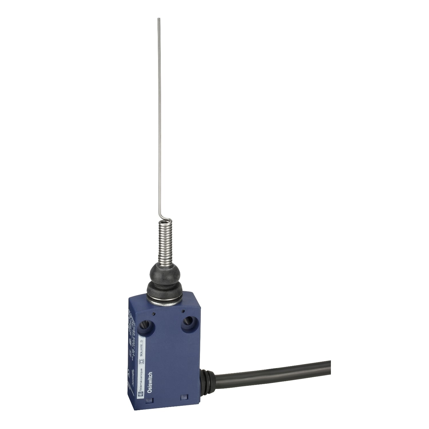 XCMN2106L1 OsiSense XC Standard Format Fixed Limit Switch, 240 V AC, 5 A, Cats Whisker Spring Return Actuator, 1NO-1NC Contact, 2 Poles