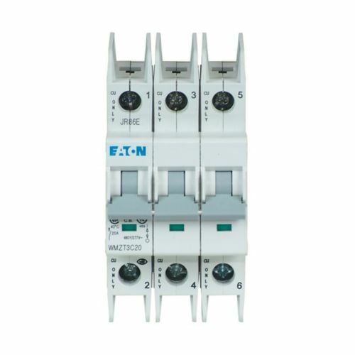 WMZT3C13 Current Limiting Miniature Circuit Breaker, 277/480 V AC, 13 A, 10 kA Interrupt, 3 Poles, Thermal Magnetic Trip