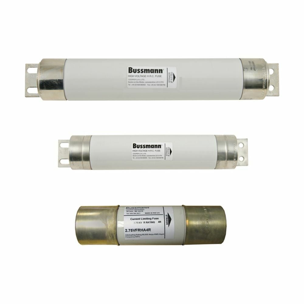 7.2AMWNA0.5E AM Series British Style Potential Transformer Fuse, 0.5 A, 7.2 kV, 50 kA Interrupt, Class: E, Cartridge Body