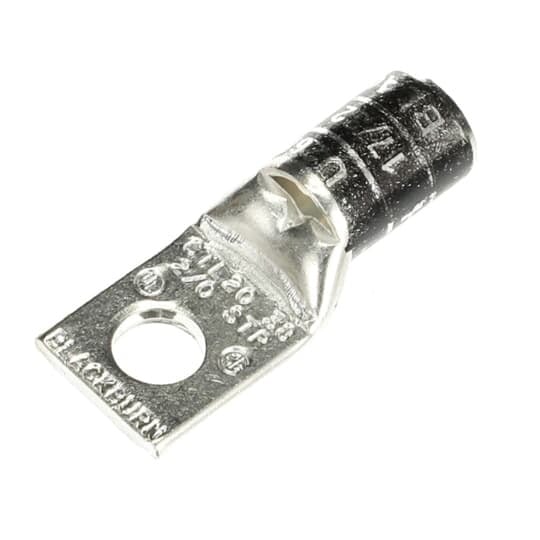 CTL20-38 Color-Keyed 1-Hole Compression Lug, 2/0 AWG Flexible/Stranded Copper Conductor, 3/8 in Stud, Copper