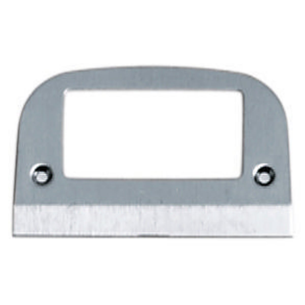SS309DS Lo-Con Standard Non-Insulated Telephone Bushing Pedestal Plate, For Use With Floor Boxes and GFCI Face Plate, Screw Mount, Stamped Construction, Stainless Steel