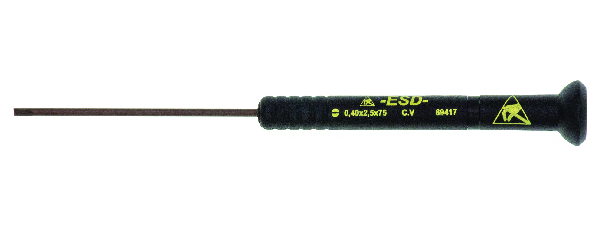 WITTRON ESD 3 in. Slotted, 2.5mm Tip, 6 3/4 in.