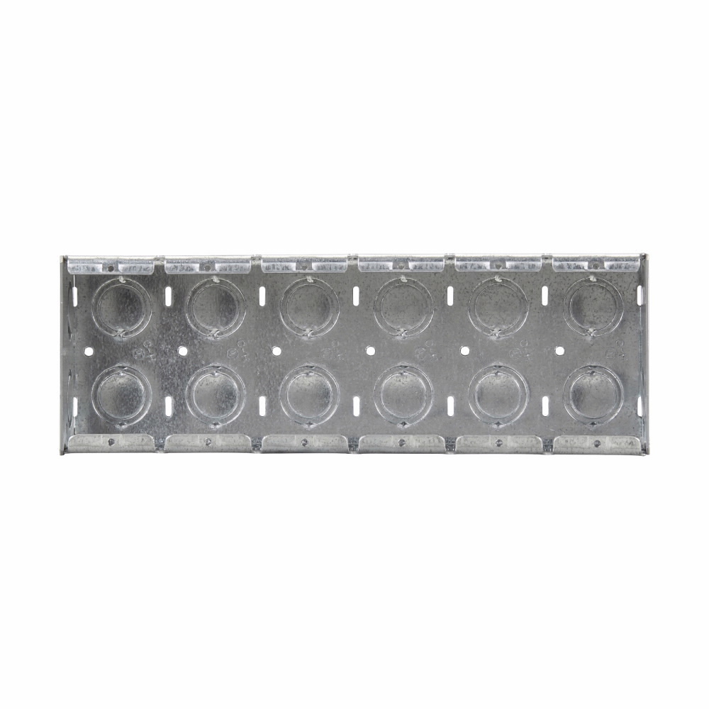 TP686 Welded Masonry Box, Steel, 77.5 cu-in Capacity, 5 Gangs, 30 Knockouts