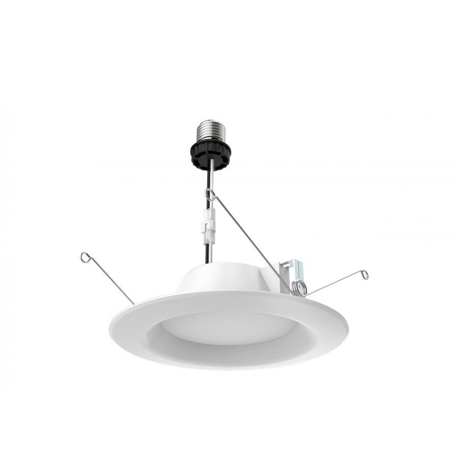 9 Watt LED Downlight Retrofit - 5-6" - 4000K - Dimmable - 120 Volts