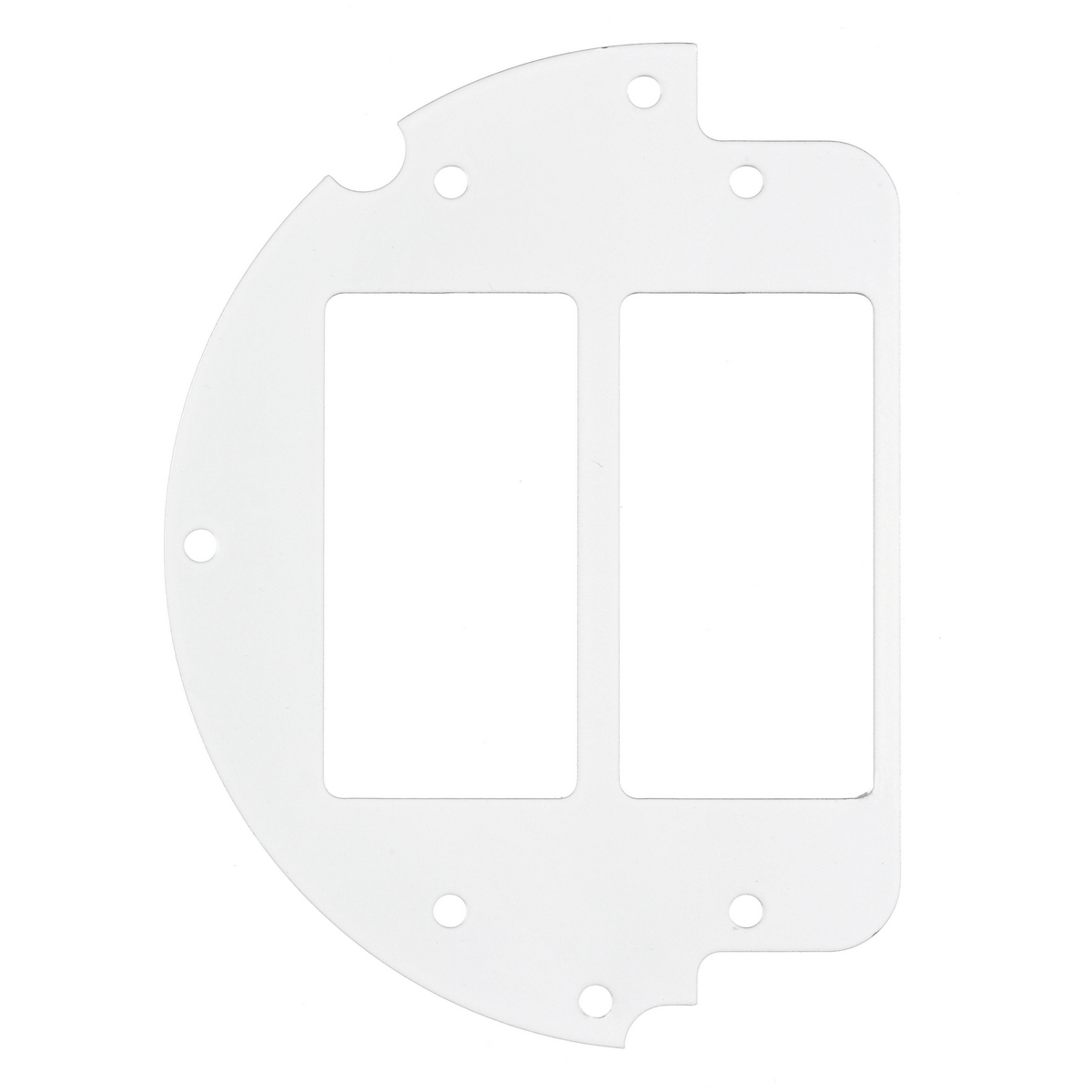 S1R6SPW Standard Fire-Rated Poke-Through Sub Plate, 6 in Dia, Steel