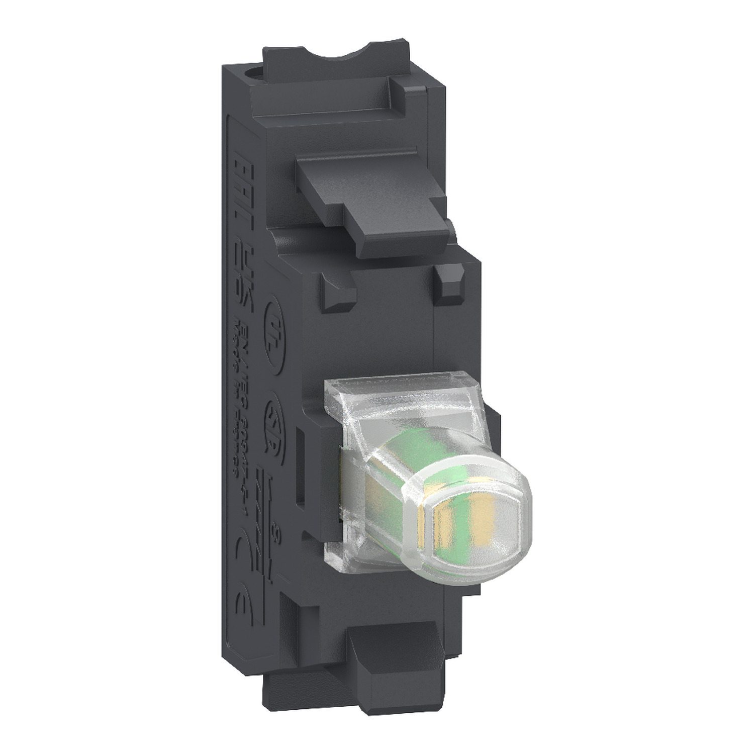 ZBVB15 ZBV Light Module, 22 mm Dia, LED Lamp, 24 V AC/DC, Spring Clamp Terminal, White