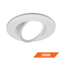 DCG621203KWH 6 in Aperture Dimmable Recessed LED Downlight, LED Lamp, 10.4 W Fixture, 120 V AC, Polymer Housing