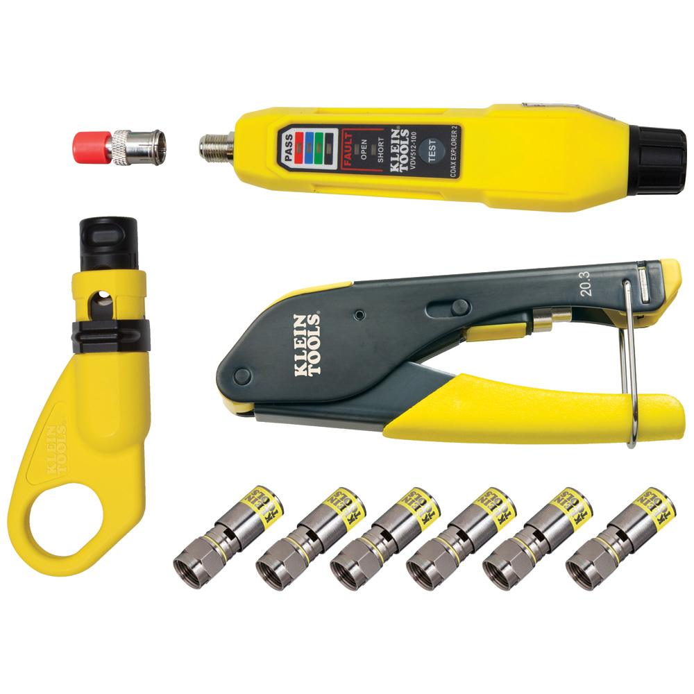 VDV002-818 Coaxial Installation and Test Kit