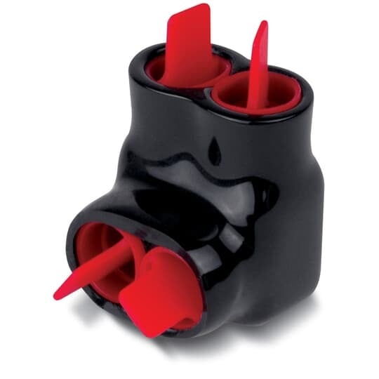 AMTS4142 Blackburn AMT 2-Port Same Sided Multi-Port Connector, 14 to 4 AWG Conductor Stranded Conductor, Aluminum