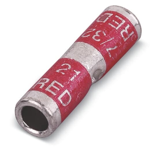 CSP1 Blackburn Type CSP Compression Splice, 1 AWG Conductor, 1-1/2 in L, Short Barrel, Copper, Green