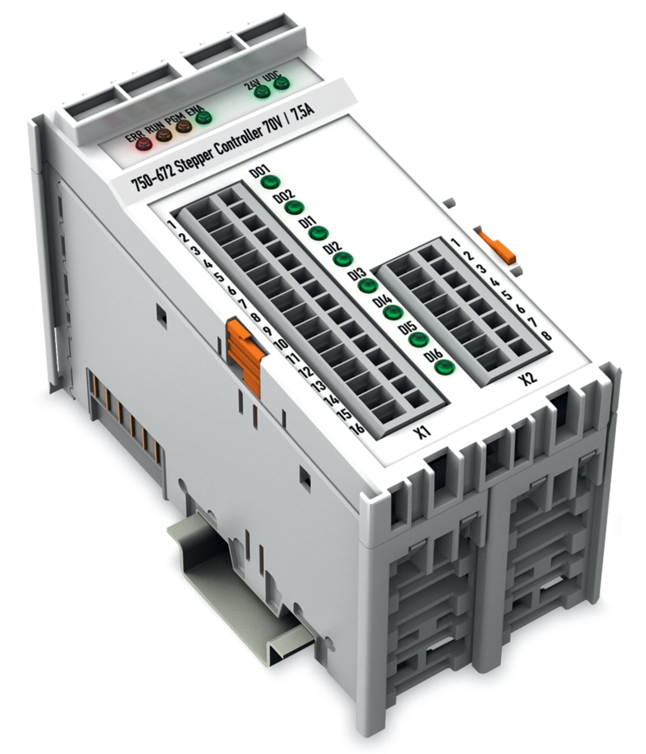 750-672 Single-Shot Mode Stepper Controller, 5 V DC, 2.8 mA