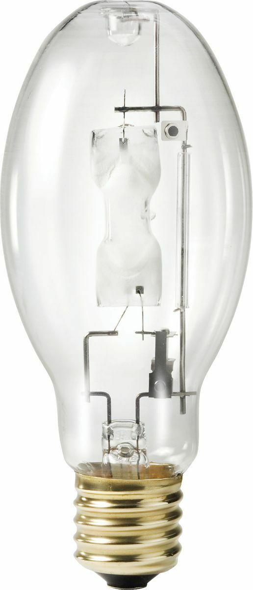 354621 Standard Quartz Metal Halide Lamp, 150 W, E26 Lamp, Elliptical/Dimple Shape, 8775 Mean Lumens