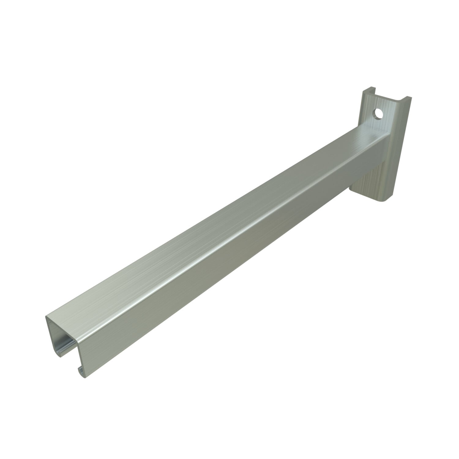 P2234A-HG P2234A Channel Bracket, 24 in L x 1-5/8 in W x 1/4 in THK, HRPO Steel