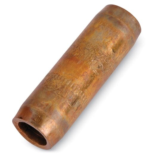 60CNT2 Blackburn EZ-Ground Threadless Ground Rod Coupler, 0.69 in Dia, Copper