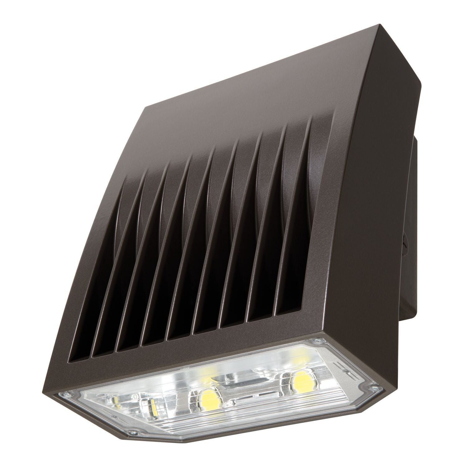 XTOR3B-W Lumark Small Door Outdoor Wallpack, (1) LED Lamp, 26 W Fixture, 120 to 277 V AC, Carbon Bronze Housing
