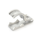 One piece clamp back and strap combination, 1 hole, Stainless Steel, 1/2" - 3/4" Trade Size
