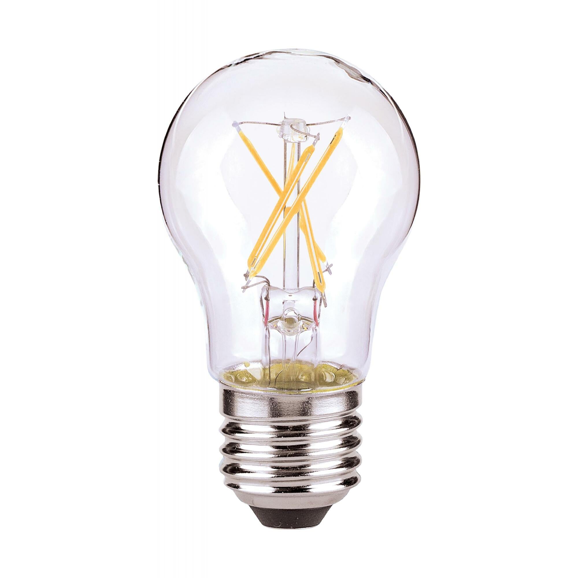 S28615 Type A Dimmable LED Lamp, 5 W, 40 W Incandescent Equivalent, E26 Lamp, A15 Shape, 450 Lumens