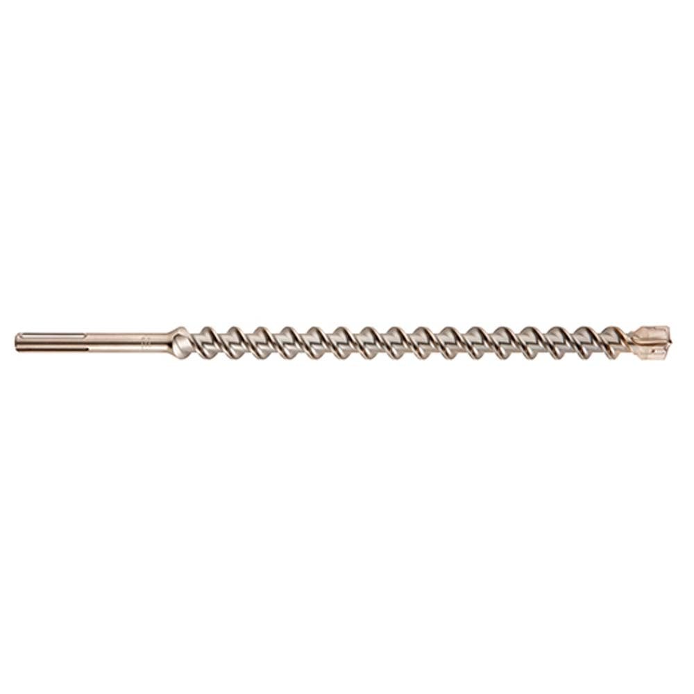 48-20-3945 MX4 4-Cutter Rotary Hammer Drill Bit, 7/8 in Drill Bit, 45/64 in, 12 in D Cutting, Carbide Cutting Edge, 17 in OAL