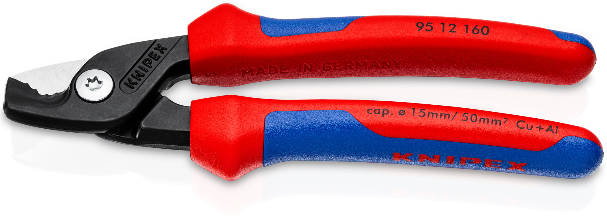 StepCut Cable Shears, 6 1/4 in., Multi-Component, Bulk