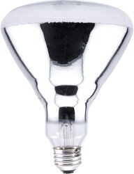 125BR40HEAT24PK-120V/15451 Heat Lamp, 125 W, E26 Incandescent Lamp, BR40