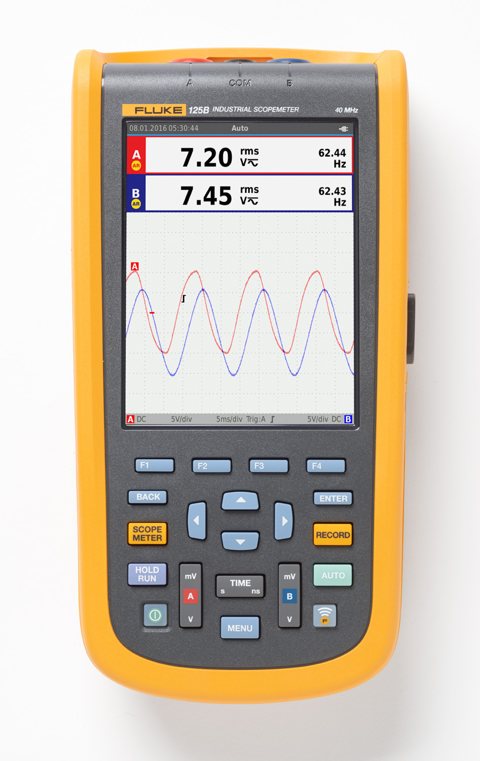 FLUKE-125B/NA/S Portable Oscilloscope