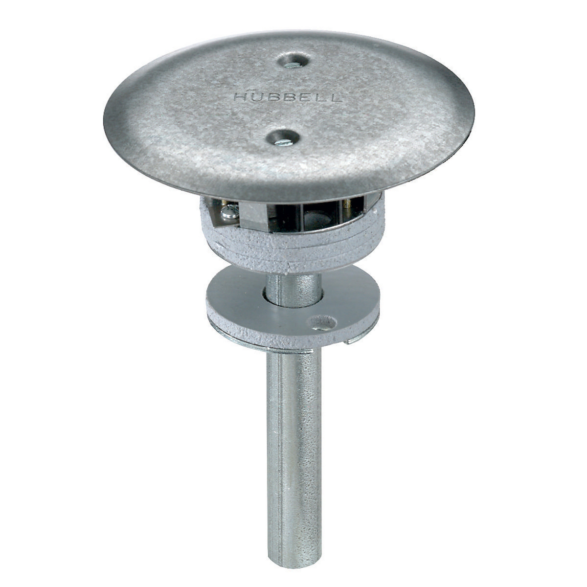 PT73SD Flush Standard Sized Poke-Through, 3 in Hole, 7 in Dia Cover, Composite
