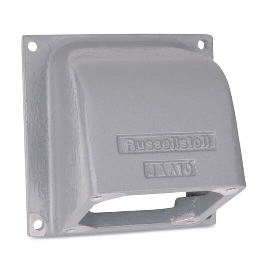 JAA6-AB6 Russellstoll J-Line 20 deg Vertical Angle Adapter, 600/250 VAC/VDC, 60 A, White