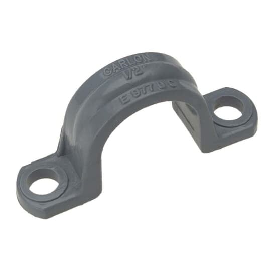E977KC-CAR Carlon 2-Hole Non-Metallic Conduit Clamp, 2-1/2 in Conduit, PVC