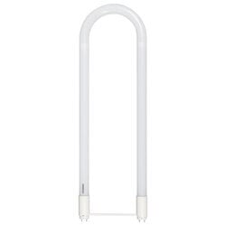 LED13T8/U/FP/DIM/841/SUB/G8/40582 SubstiTUBE Curvalume IPS U-Bend Double Ended Dimmable LED Lamp, 13 W, G13 Lamp, T8 Shape, 2100 Lumens