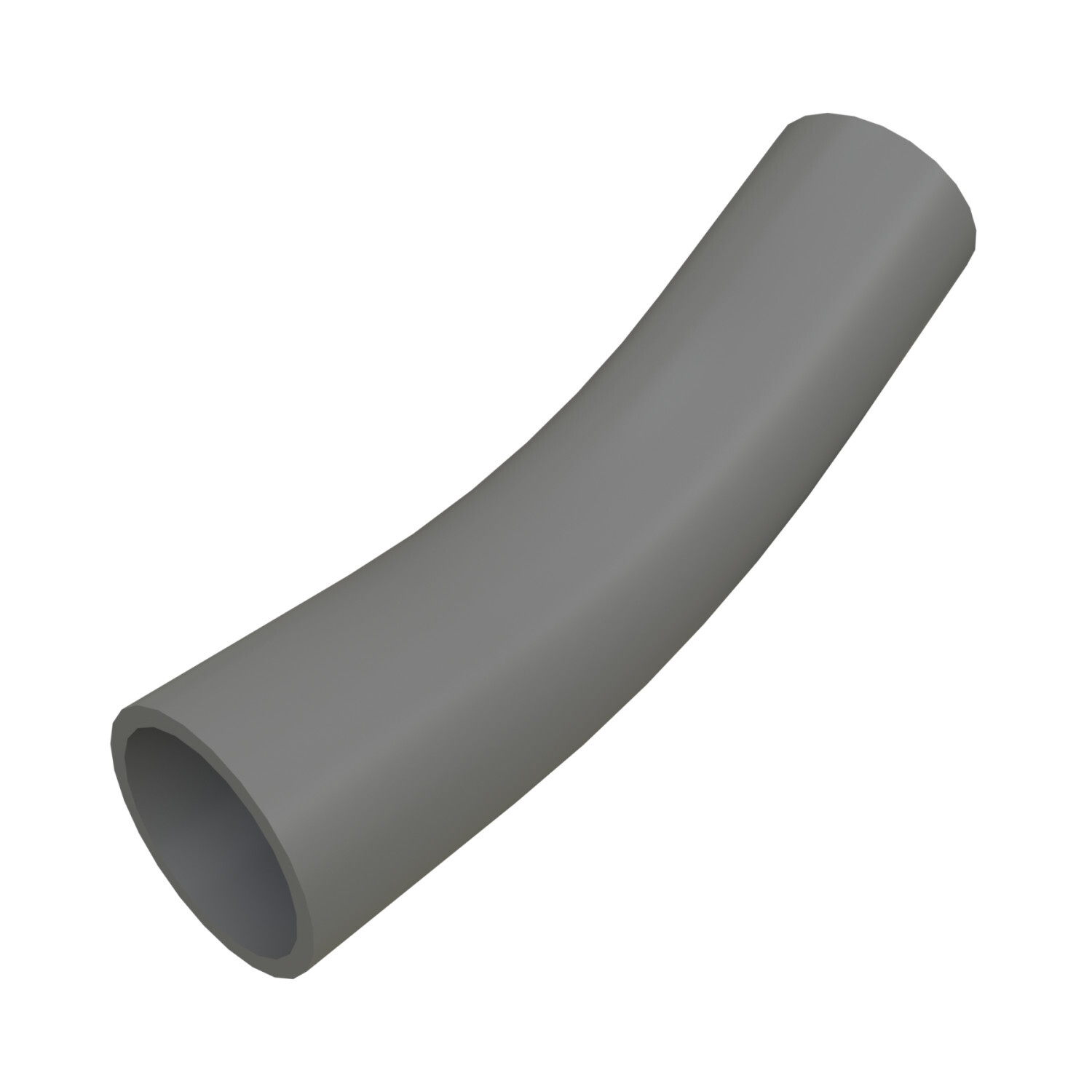 815038 Plain End Standard Radius Conduit Elbow, 4 in Trade, 22-1/2 deg, PVC