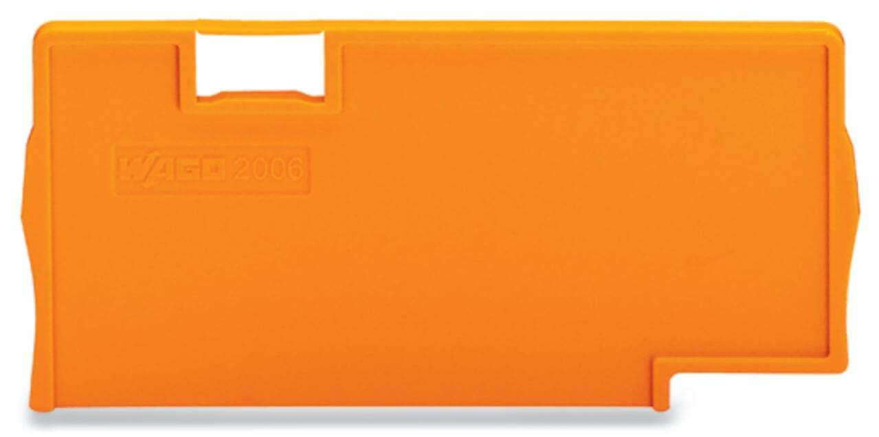 2006-1394 Half Sine Separator Plate, Polyamide, Orange