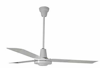 60001 Leading Edge 1-Stage Heavy Duty Ceiling Fan, 60 in Blade, 46000 cfm Flow Rate