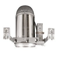 17002A Recessed Housing, Incandescent Lamp, IC Insulation, 120 V AC, 6-3/8 in Ceiling Opening, Aluminum Housing