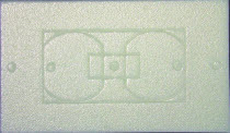 WPI25 Wall Plate Insulation Gasket, 1 Gangs, For Use With 1-Gang Regular Toggle or Duplex Receptacle and Decora Toggle or Duplex Receptacles, Foam/Polyethylene, Ivory