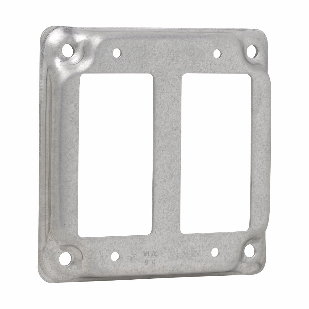 TP511 Thepitt Cover, 4 in L x 4 in W, Raised Surface Cover, Steel
