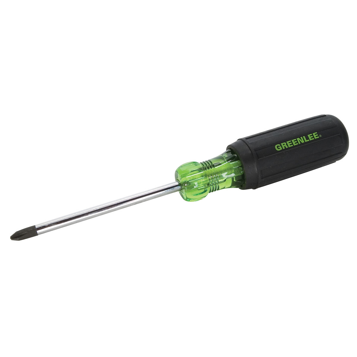 0153-33C Heavy Duty Screwdriver, #2 Phillips Point, Hardened Steel Shank, 8-5/16 in OAL, Acetate Handle, Black Phosphate Plated, ASME Specified