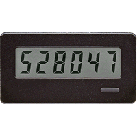 CUB4L000 Panel Meter, 6 Digits, LCD Display