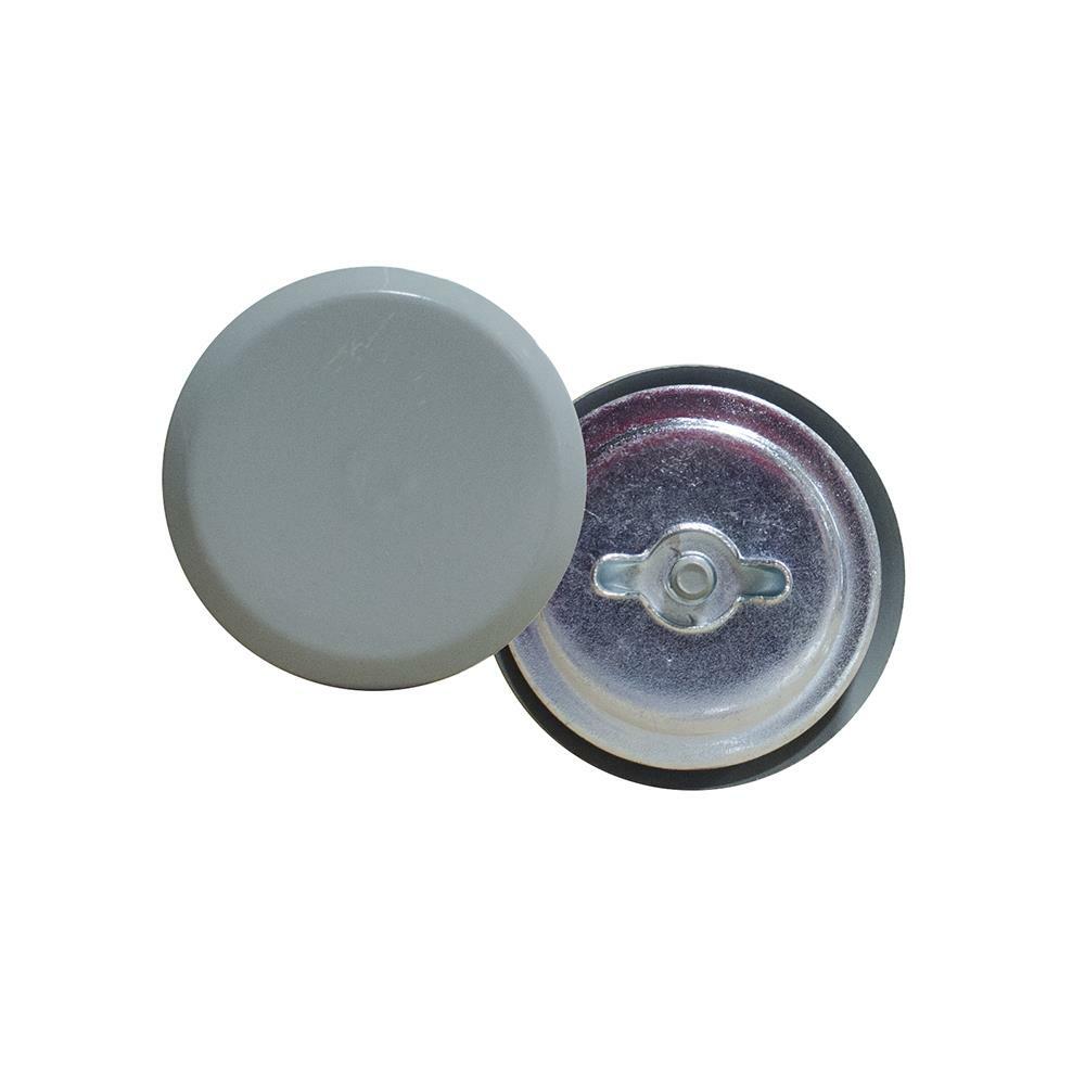 Hole Seal Non UL Listed 3 1/2 Inch ANSI 61 Gray Steel Gasketed Wing Nut