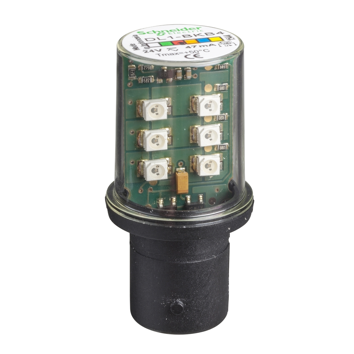 DL1BKB4 Harmony Flashing Protected LED Bulb, BA15D LED Lamp