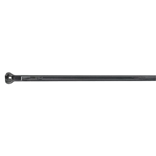 TY529MX Ty-Rap Standard High Performance Cable Tie, 30.34 in L x 0.273 in W x 0.06 in THK, Nylon/Polyamide 6.6, Black