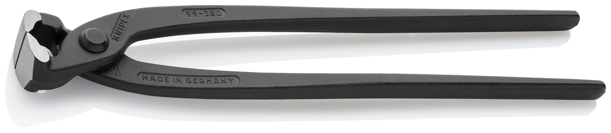 Concreters' Nippers, 11 in., Bare Handles, Polished